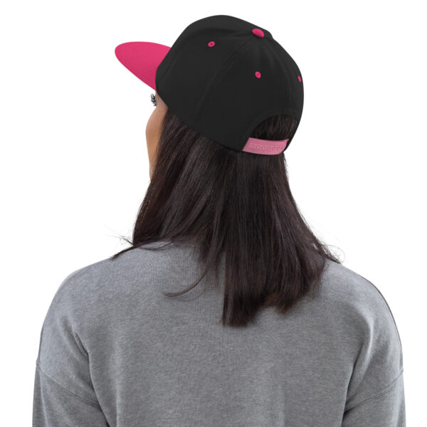 GCY - Snapback cap Zwart/roze - Afbeelding 3