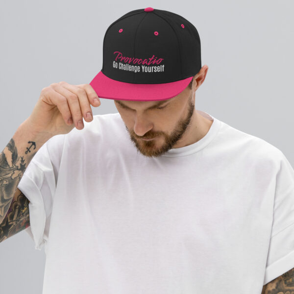 GCY - Snapback cap Zwart/roze - Afbeelding 2