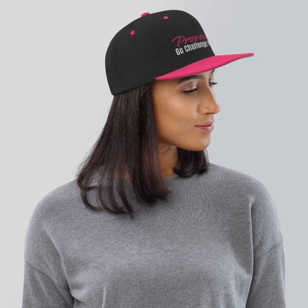 GCY - Snapback cap Zwart/roze - Afbeelding 4