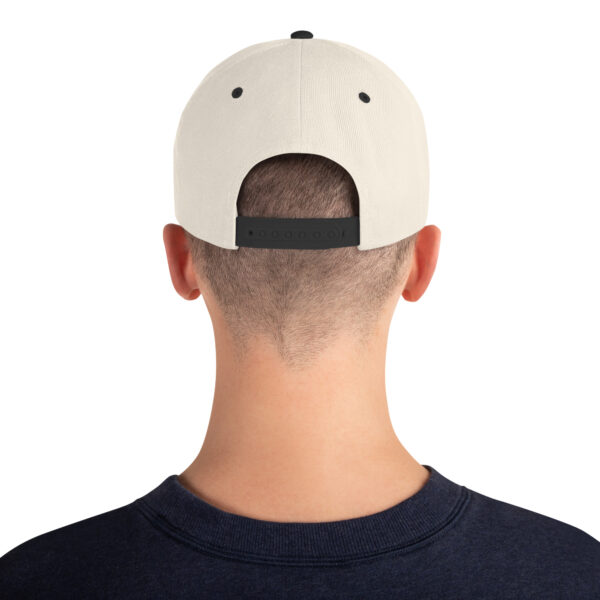 GCY Snapback cap Zwart/creme - Afbeelding 3
