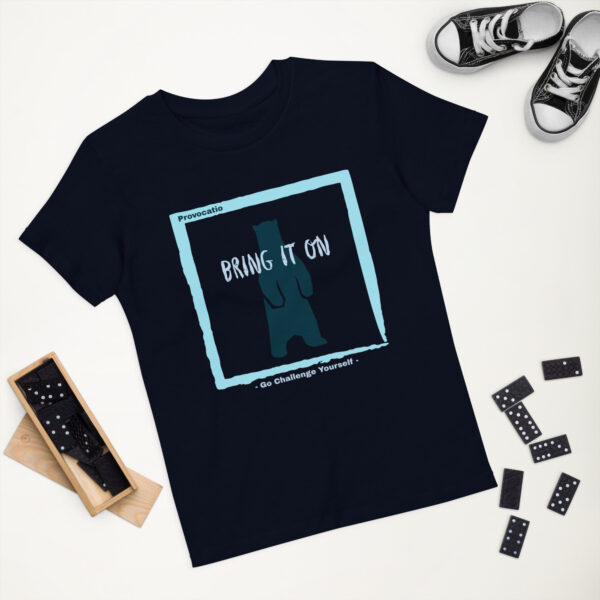 Biologisch katoenen T-shirt voor kinderen Bring It On - Afbeelding 5