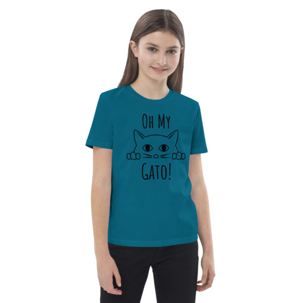 OMG Biologisch katoenen T-shirt voor kinderen Dark - Afbeelding 2