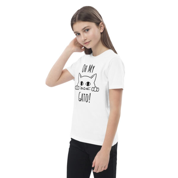 OMG Biologisch katoenen T-shirt voor kinderen Dark - Afbeelding 3