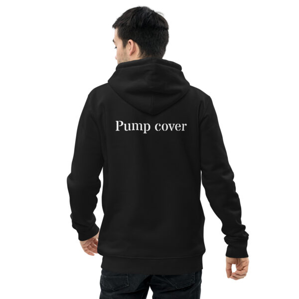 Essential Eco Pump Cover (hoodie) met opdruk Donker - Afbeelding 6