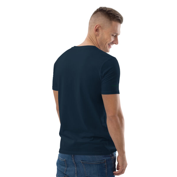 T-Shirt van biologisch katoen met opdruk- Protein and Spice donker - Afbeelding 3