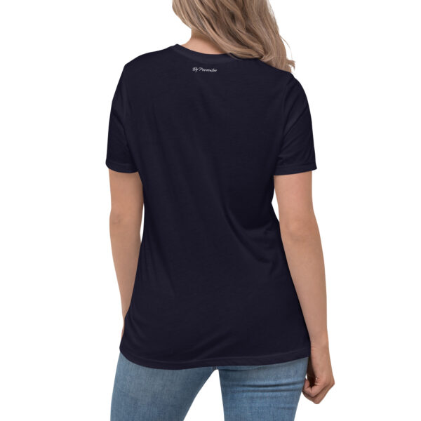 Relaxed dames T-shirt met opdruk - vlinder - Afbeelding 2