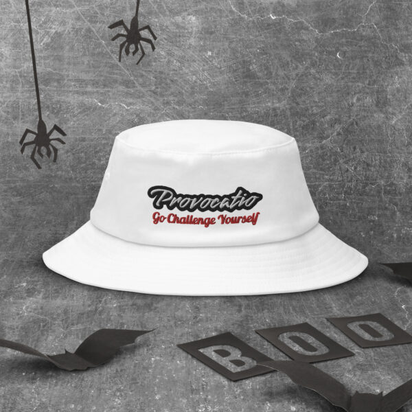 Old School bucket hat wit - Provocatio - Afbeelding 3