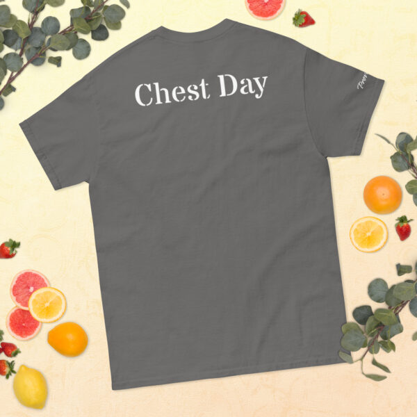 Gildan donker heren T-shirt - Chest Day - Afbeelding 10