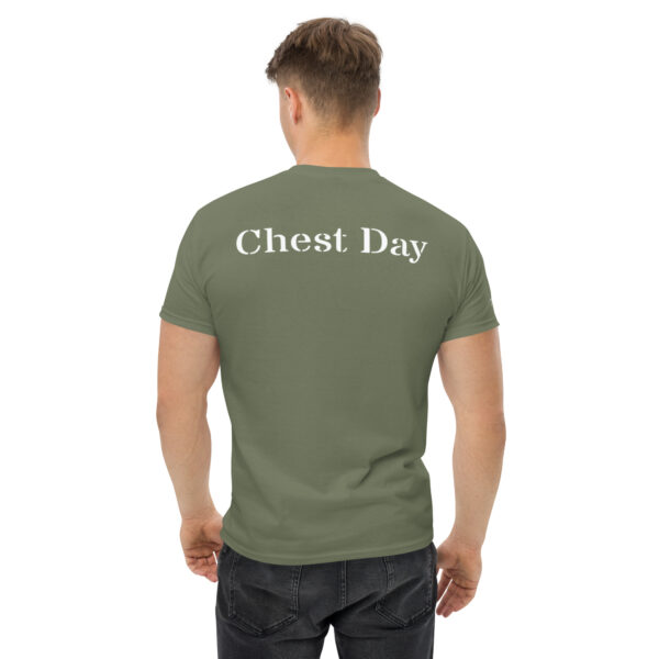 Gildan donker heren T-shirt - Chest Day