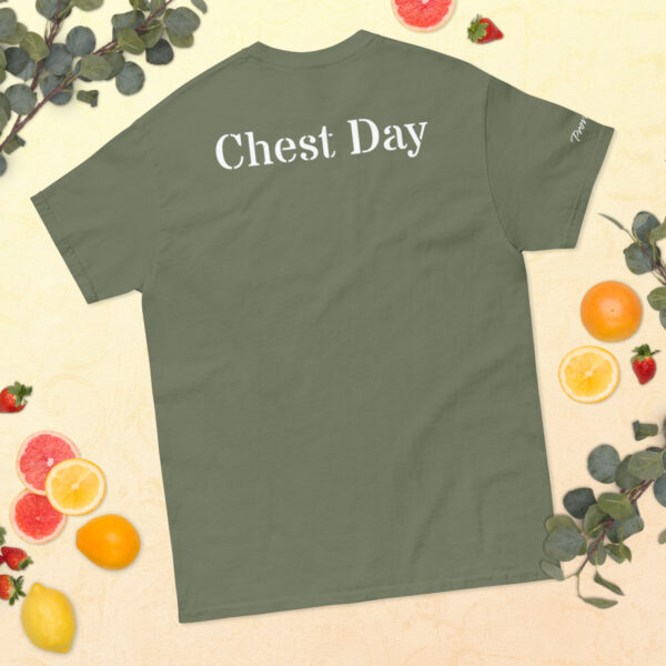 Gildan donker heren T-shirt - Chest Day - Afbeelding 11