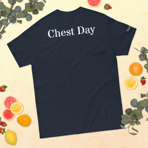 Gildan donker heren T-shirt - Chest Day - Afbeelding 6