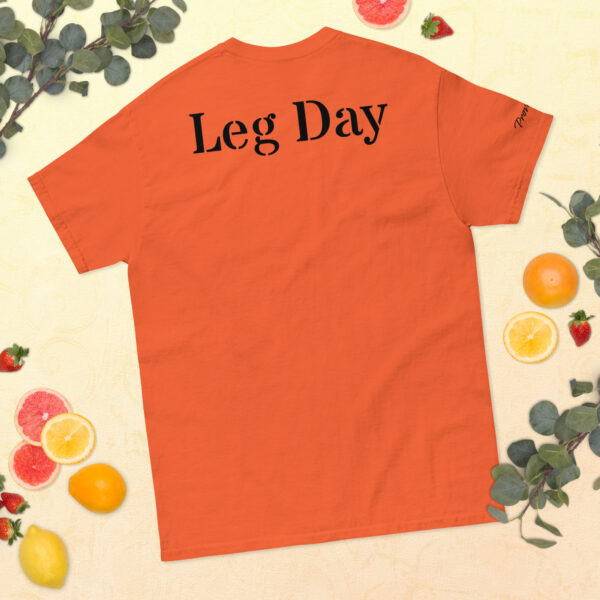 Gildan licht heren T-shirt - Leg Day - Afbeelding 8