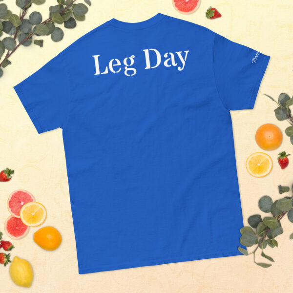 Gildan donker heren T-shirt - Leg day - Afbeelding 9