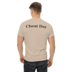Gildan licht heren T-shirt - Chest Day
