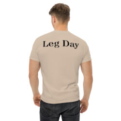 Gildan licht heren T-shirt - Leg Day