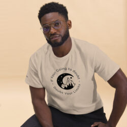 Motivational T-shirt met opdruk