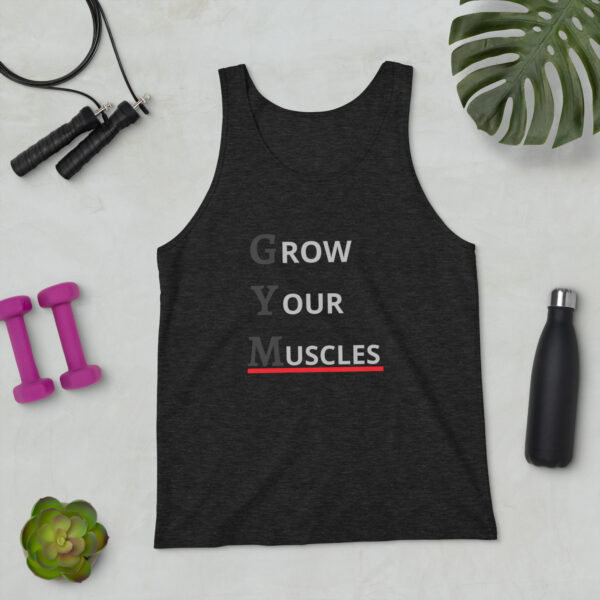 Tanktop - Grow your muscles - Afbeelding 7