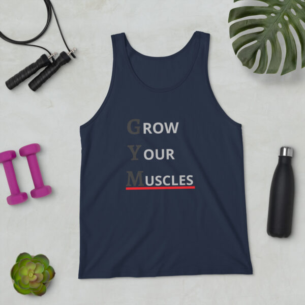 Tanktop - Grow your muscles - Afbeelding 5