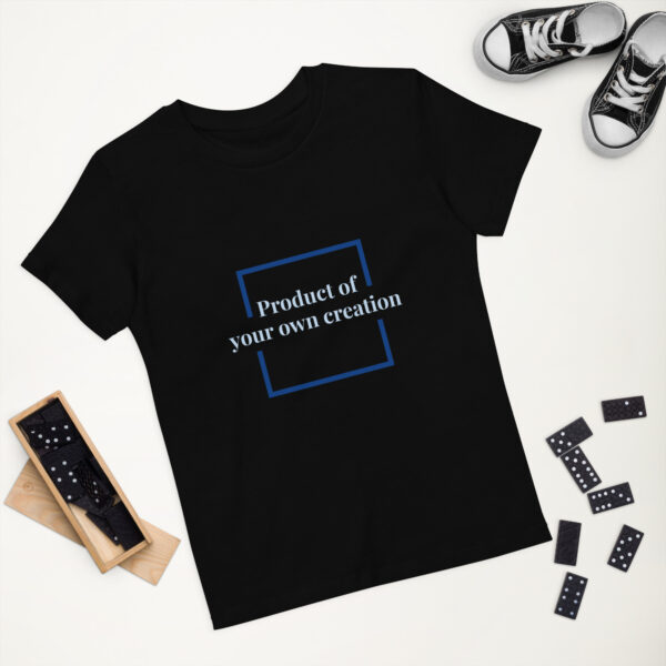 Biologisch katoenen T-shirt voor kinderen - Creation - Afbeelding 3