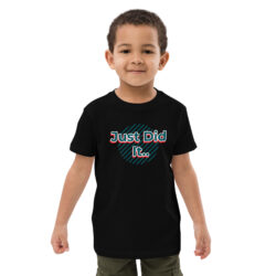 Biologisch katoenen T-shirt voor kinderen - Just did it