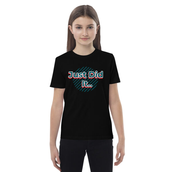 Biologisch katoenen T-shirt voor kinderen - Just did it - Afbeelding 2