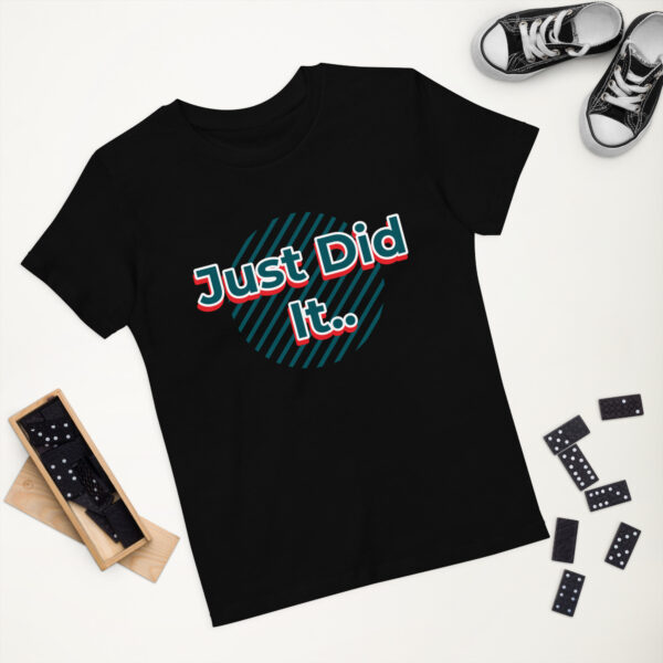 Biologisch katoenen T-shirt voor kinderen - Just did it - Afbeelding 3
