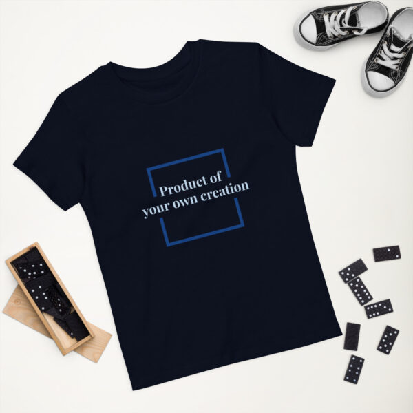 Biologisch katoenen T-shirt voor kinderen - Creation - Afbeelding 4
