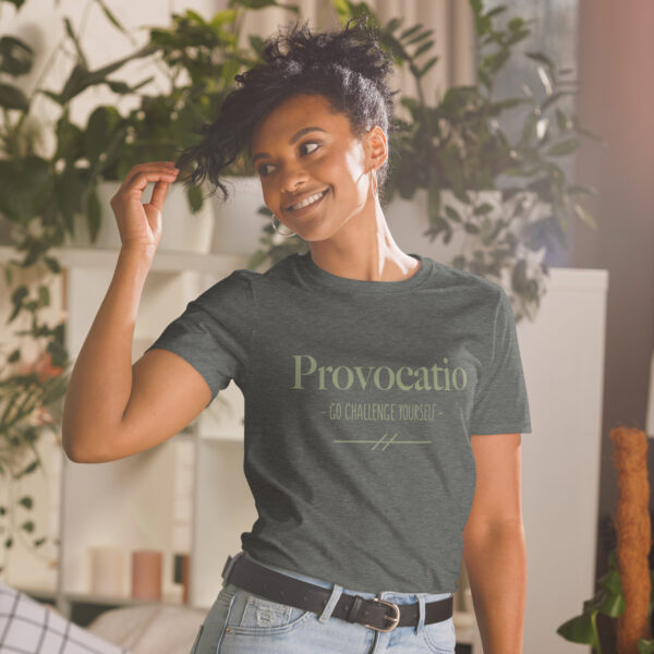 Uniseks T-shirt met korte mouw en opdruk - Provocatio - Afbeelding 7