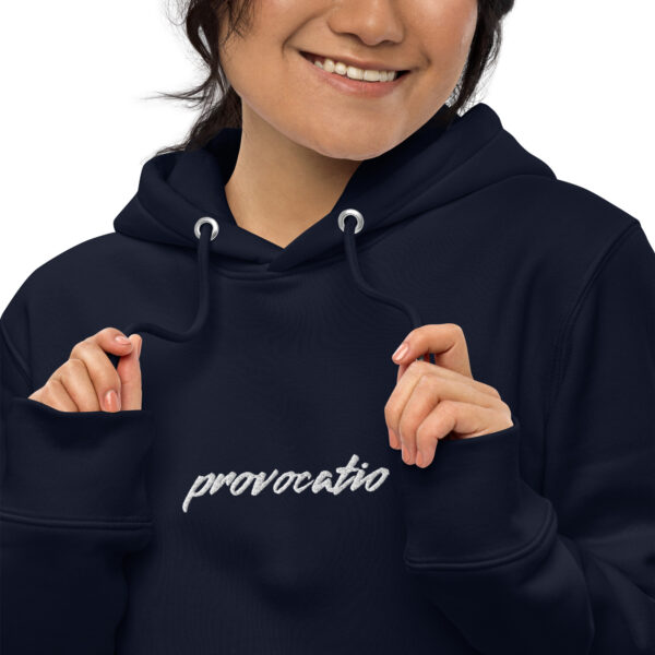 Essential eco-hoodie met opdruk - Rest day - Afbeelding 3