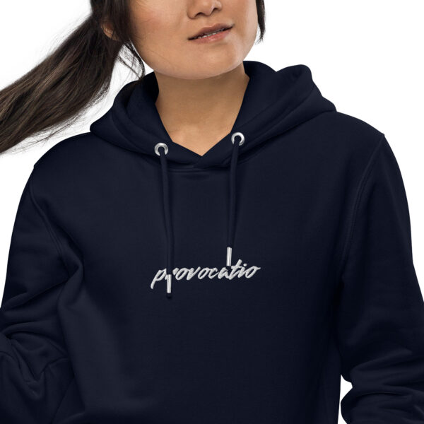 Essential eco-hoodie met opdruk - Rest day - Afbeelding 2