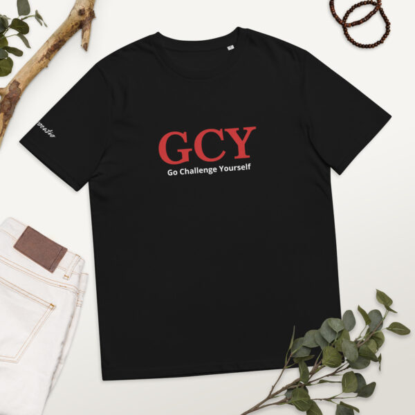 GCY - T-shirt van biologisch katoen met opdruk - Afbeelding 4