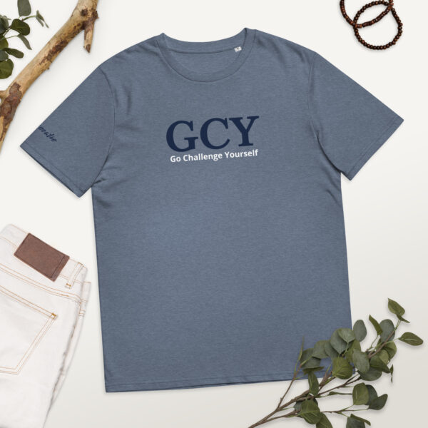 T-shirt van biologisch katoen - GCY licht - Afbeelding 4