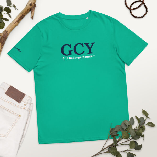 T-shirt van biologisch katoen - GCY licht - Afbeelding 5