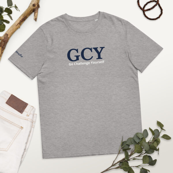 T-shirt van biologisch katoen - GCY licht - Afbeelding 8