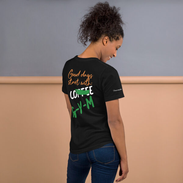 T-shirts met opdruk - Gym en coffee donker - Afbeelding 5