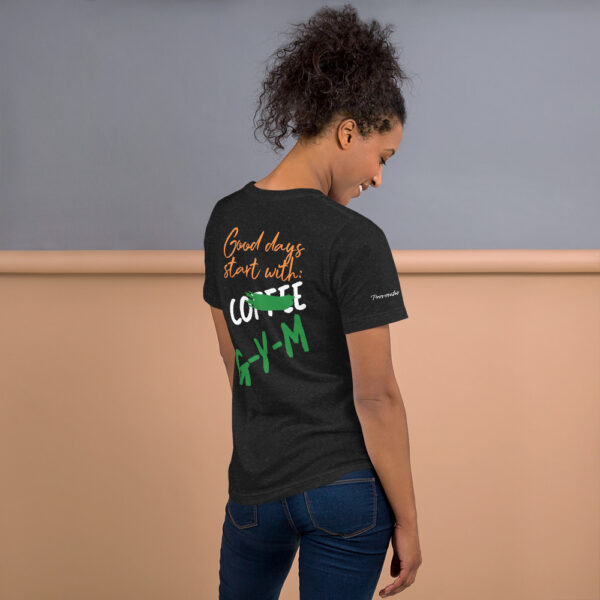 T-shirts met opdruk - Gym en coffee donker - Afbeelding 4