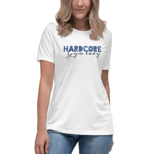 Relaxed dames-T-shirt met opdruk - Gymlady - Afbeelding 5
