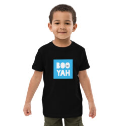 Halloween t-shirt voor kinderen van biologisch katoen - Blauw
