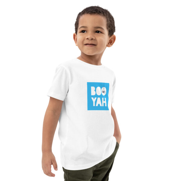 Halloween t-shirt voor kinderen van biologisch katoen - Blauw - Afbeelding 6