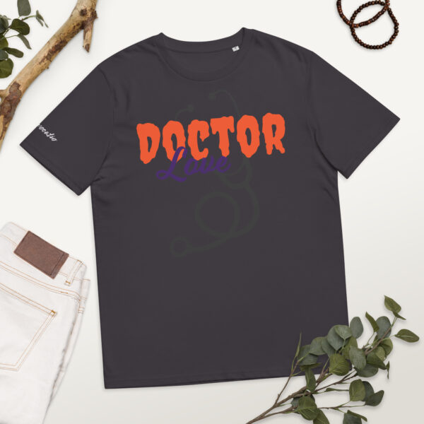 Halloween t-shirt van biologisch katoen - Dr. Love - Afbeelding 6