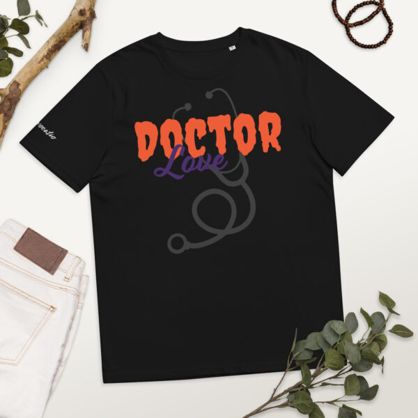 Halloween t-shirt van biologisch katoen - Dr. Love - Afbeelding 3