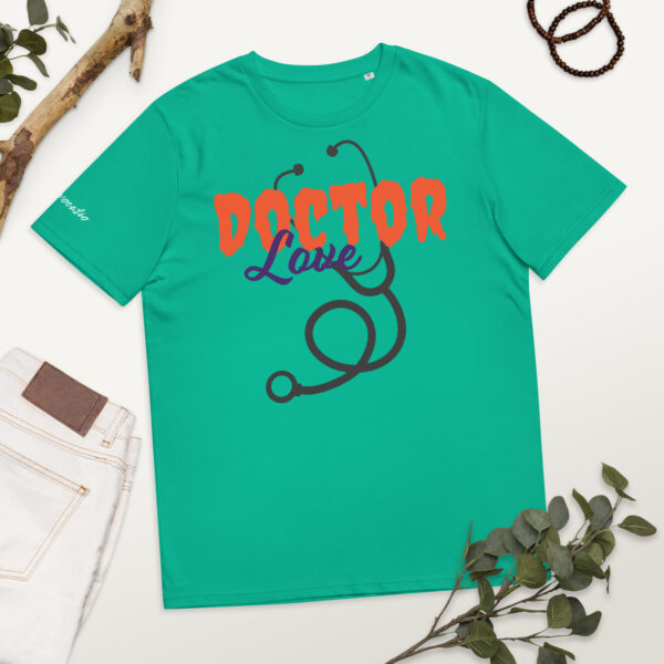 Halloween t-shirt van biologisch katoen - Dr. Love - Afbeelding 8