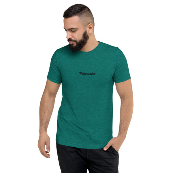 Provocatio gemêleerd shirt - geborduurd