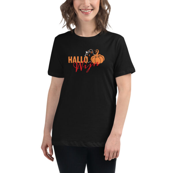 Halloween T-shirt voor dames- Wijn - Afbeelding 3