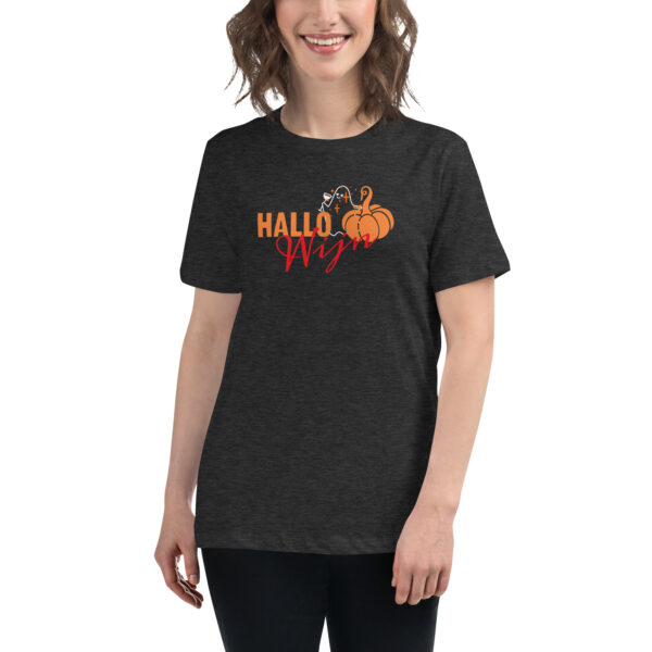 Halloween T-shirt voor dames- Wijn - Afbeelding 5